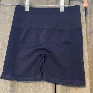 Alphalete Tuxedo Blue Amplify Shorts